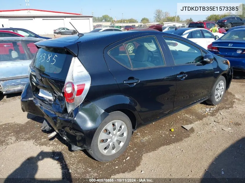 JTDKDTB35E1573385 2014 Toyota Prius C Two