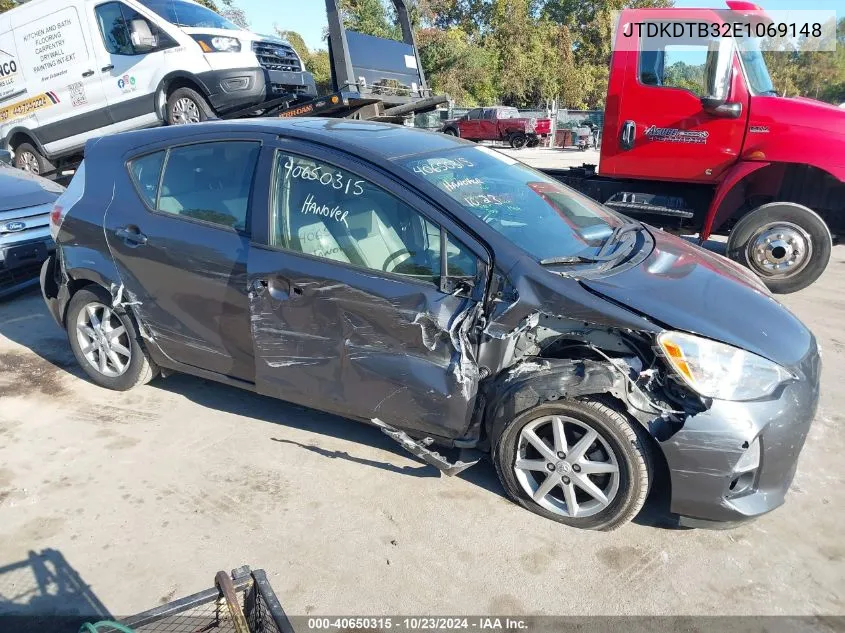 JTDKDTB32E1069148 2014 Toyota Prius C Four