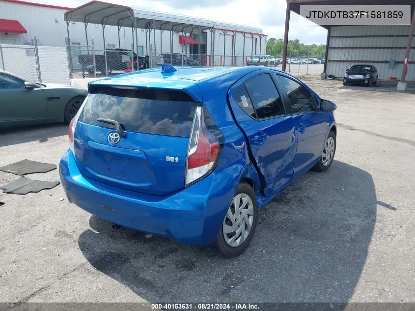 JTDKDTB37F1581859 2015 Toyota Prius C