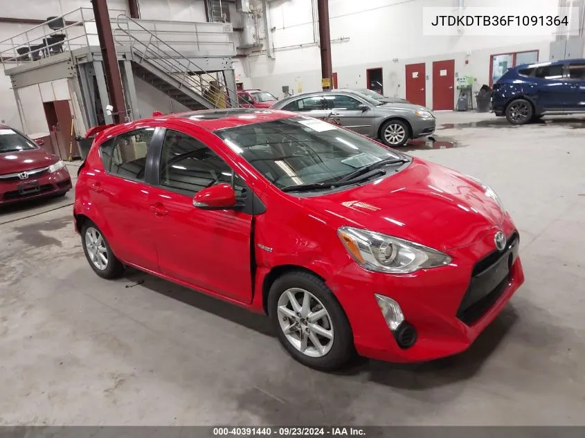 JTDKDTB36F1091364 2015 Toyota Prius C