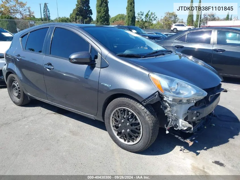 JTDKDTB38F1101845 2015 Toyota Prius C One