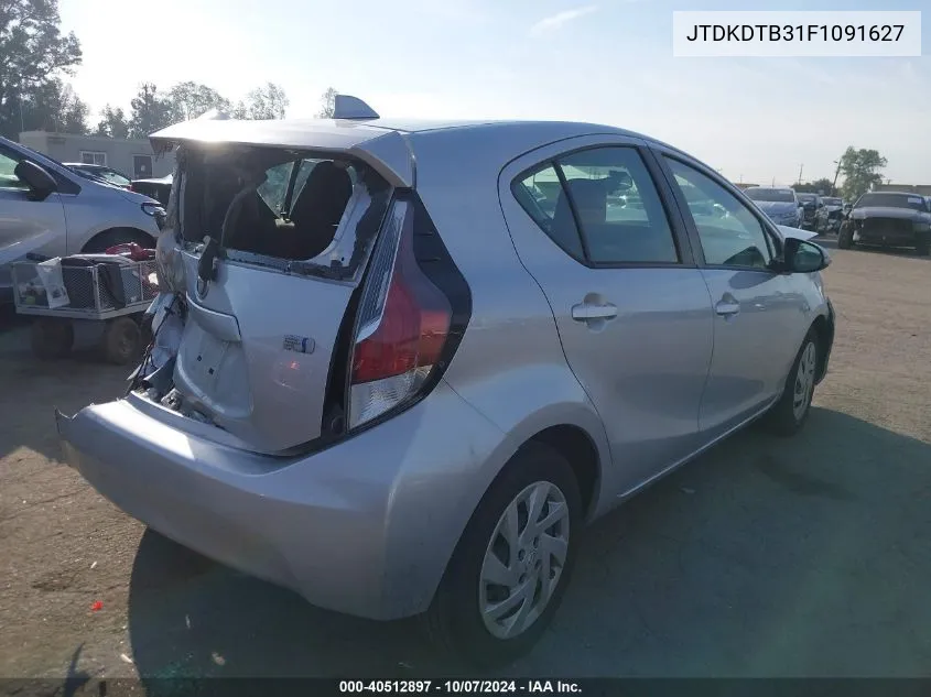 JTDKDTB31F1091627 2015 Toyota Prius C