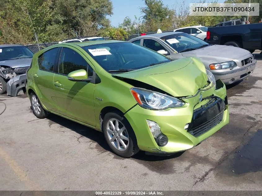 JTDKDTB37F1090434 2015 Toyota Prius C Three