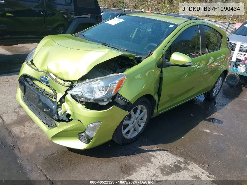 JTDKDTB37F1090434 2015 Toyota Prius C Three