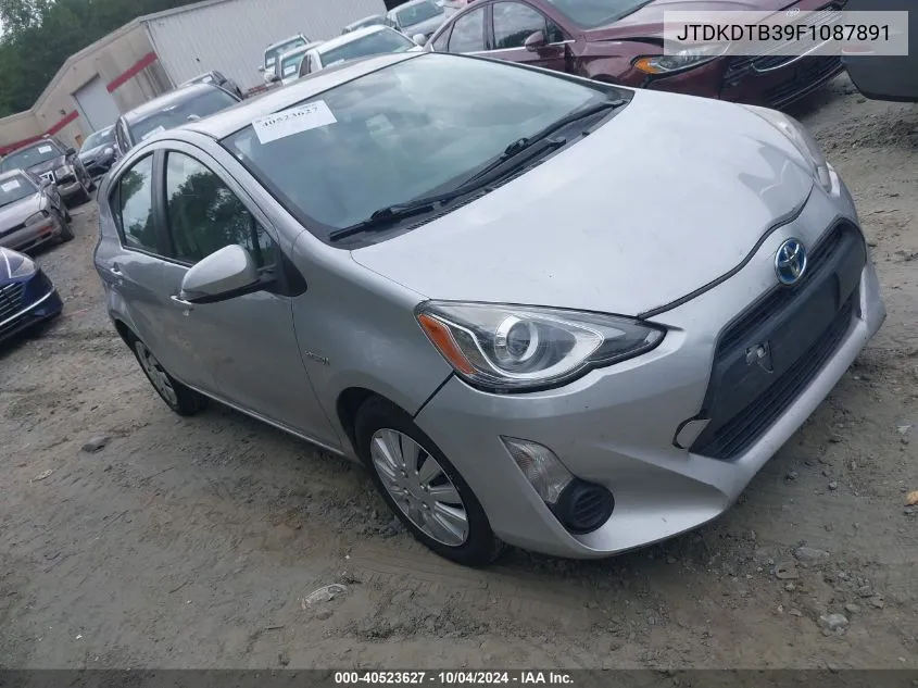 JTDKDTB39F1087891 2015 Toyota Prius C One