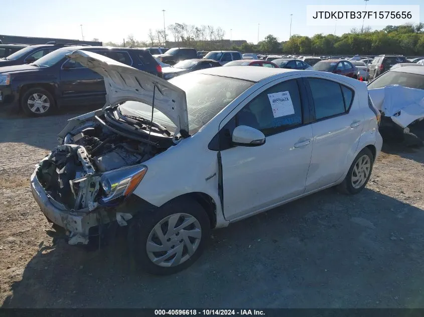 2015 Toyota Prius C Two VIN: JTDKDTB37F1575656 Lot: 40596618