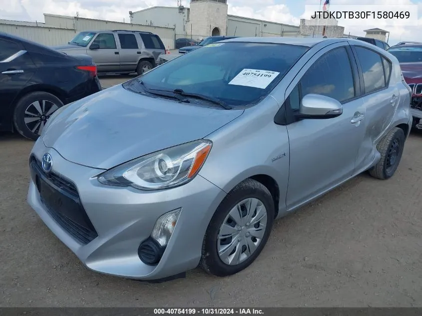 JTDKDTB30F1580469 2015 Toyota Prius C Two