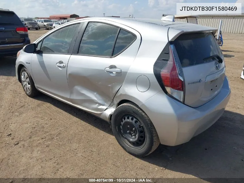 JTDKDTB30F1580469 2015 Toyota Prius C Two