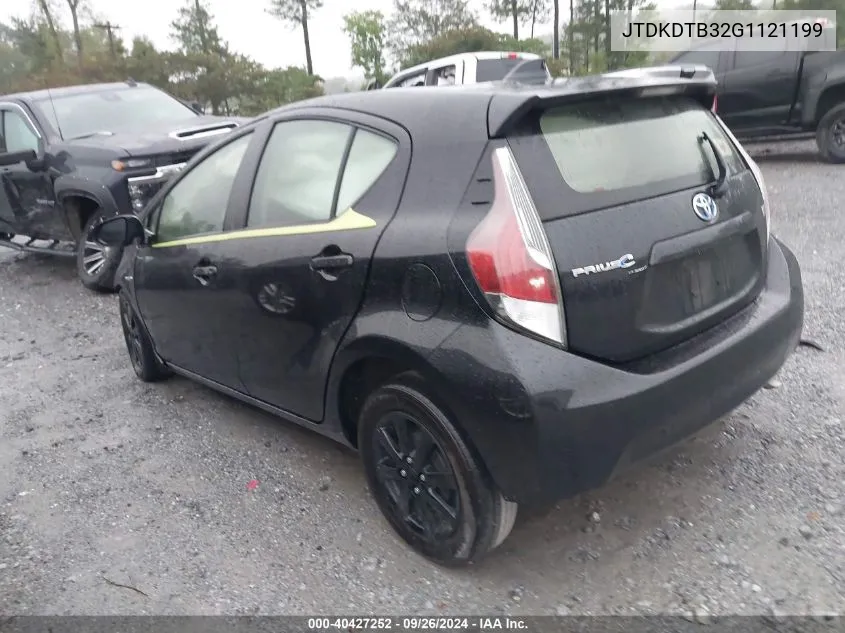 JTDKDTB32G1121199 2016 Toyota Prius C