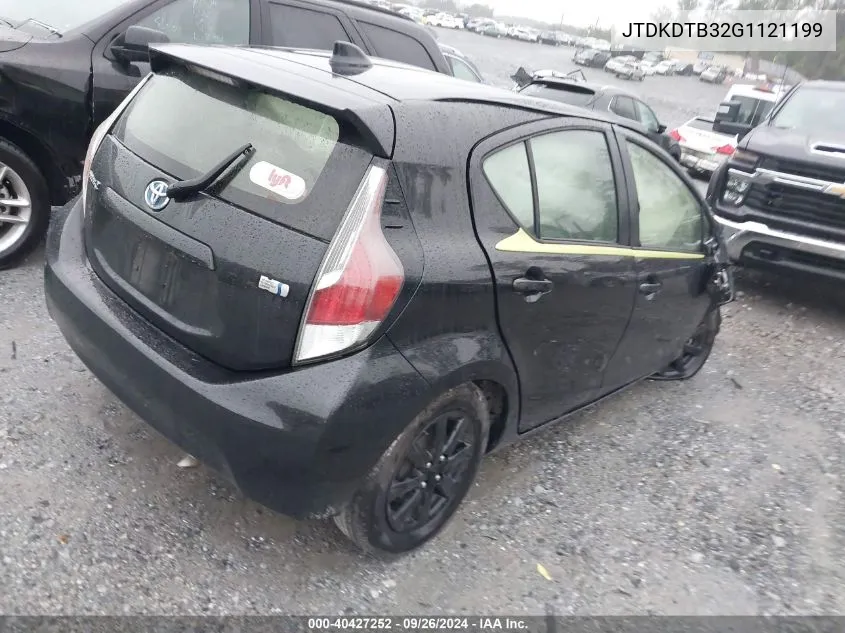 JTDKDTB32G1121199 2016 Toyota Prius C