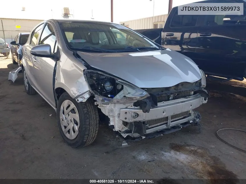 JTDKDTB3XG1589973 2016 Toyota Prius C