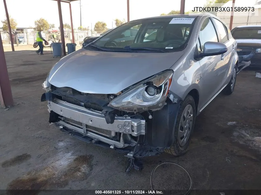 JTDKDTB3XG1589973 2016 Toyota Prius C