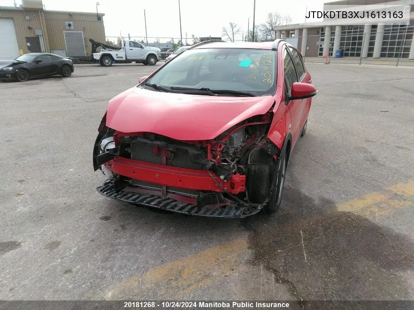 JTDKDTB3XJ1613163 2018 Toyota Prius C