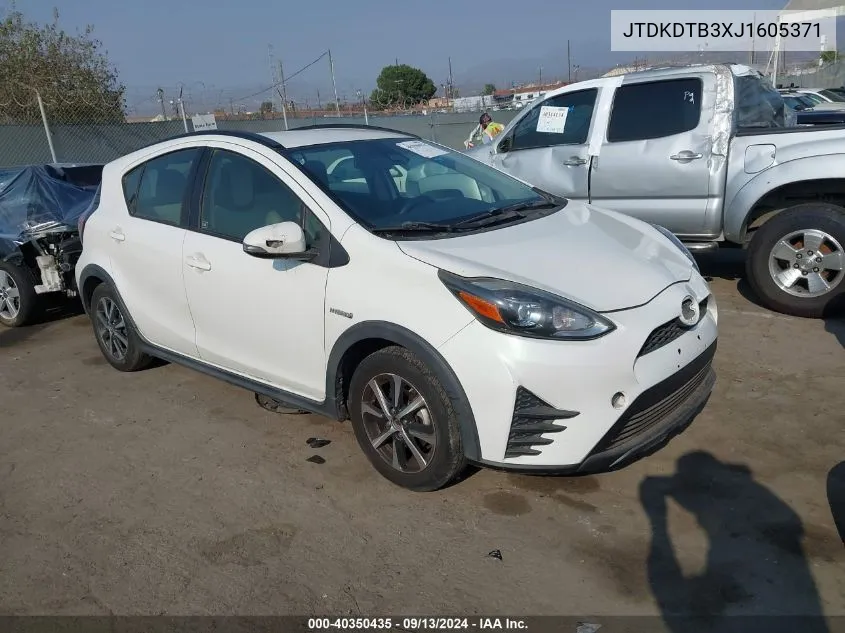 JTDKDTB3XJ1605371 2018 Toyota Prius C One