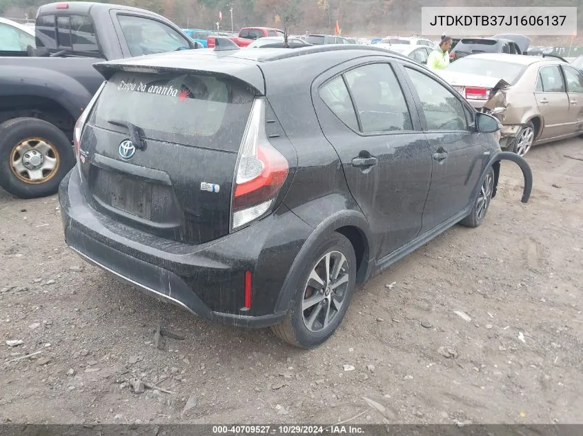 2018 Toyota Prius C Two VIN: JTDKDTB37J1606137 Lot: 40709527