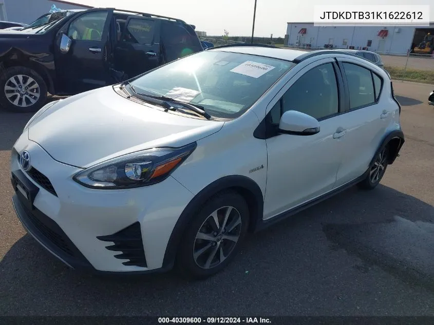 JTDKDTB31K1622612 2019 Toyota Prius C