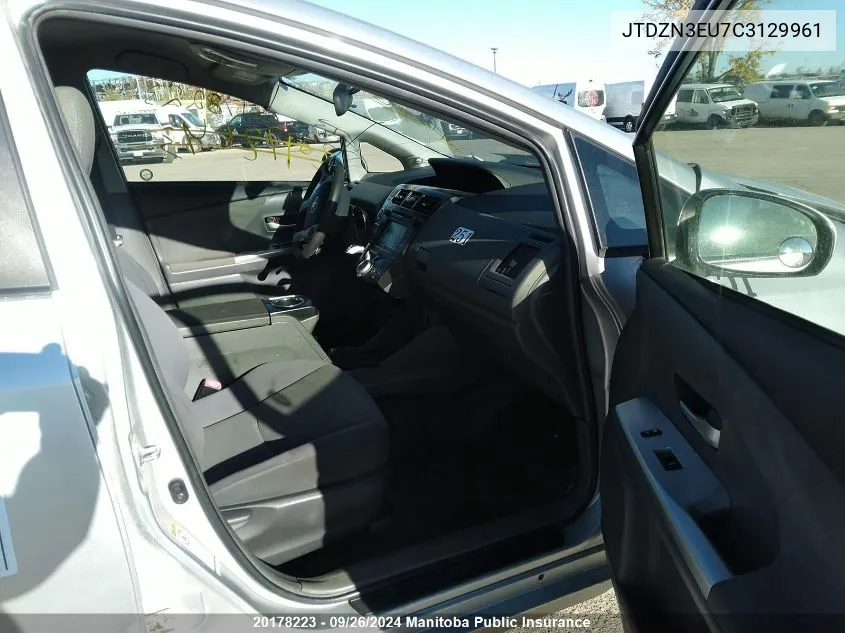 JTDZN3EU7C3129961 2012 Toyota Prius V