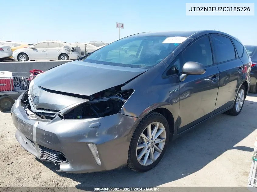 JTDZN3EU2C3185726 2012 Toyota Prius V Five