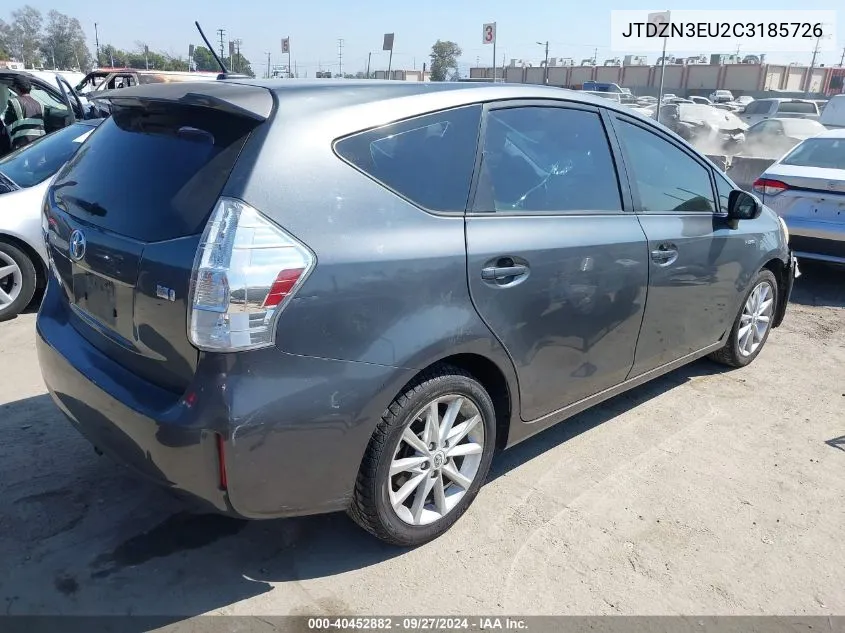 JTDZN3EU2C3185726 2012 Toyota Prius V Five