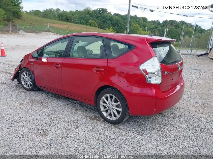 2012 Toyota Prius V Five VIN: JTDZN3EU3C3128242 Lot: 40465159