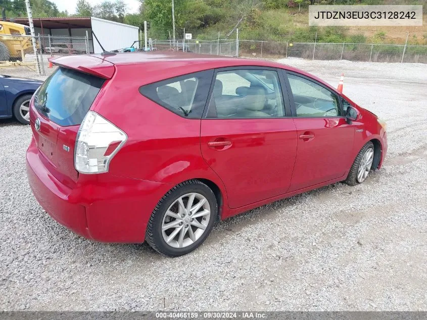 2012 Toyota Prius V Five VIN: JTDZN3EU3C3128242 Lot: 40465159