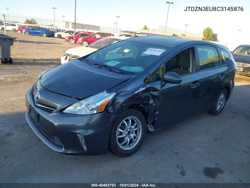 2012 Toyota Prius V VIN: JTDZN3EU8C3145876 Lot: 40483763