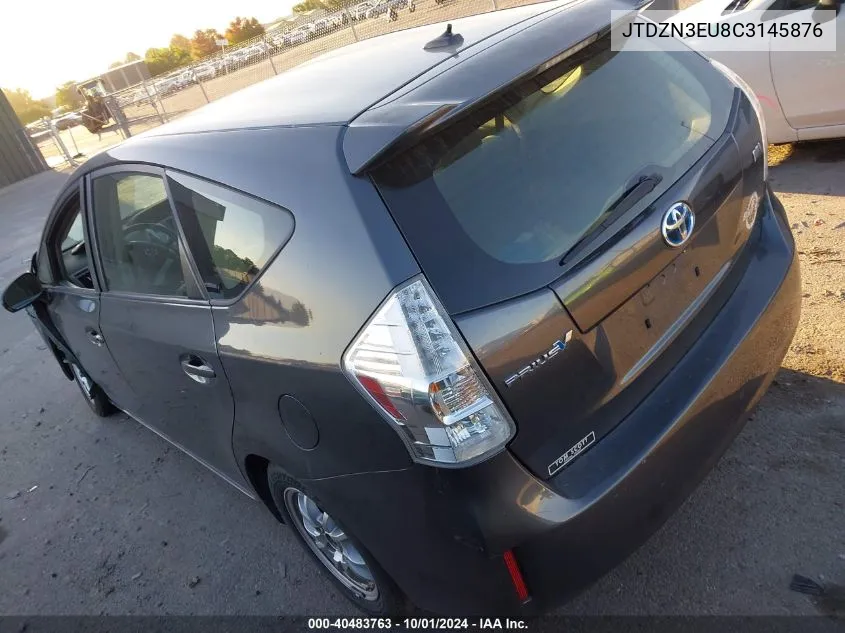 2012 Toyota Prius V VIN: JTDZN3EU8C3145876 Lot: 40483763