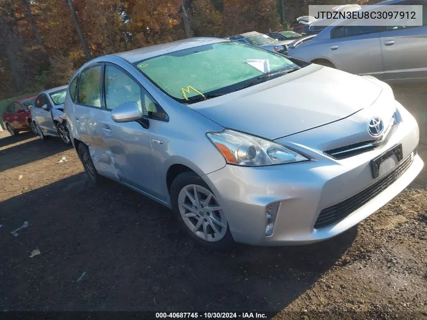 JTDZN3EU8C3097912 2012 Toyota Prius V Three