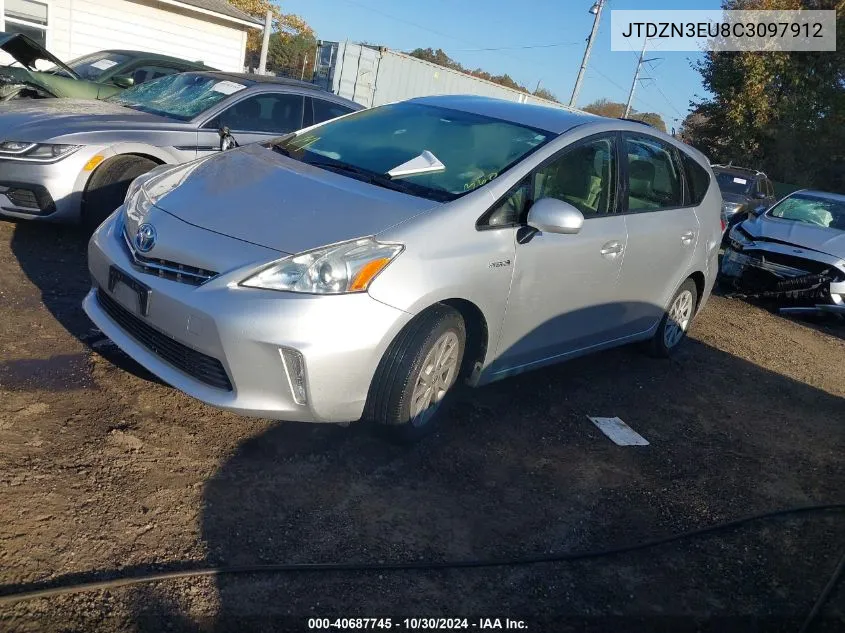 JTDZN3EU8C3097912 2012 Toyota Prius V Three