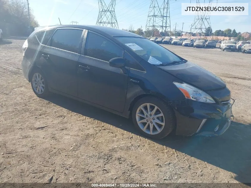 2012 Toyota Prius V VIN: JTDZN3EU6C3081529 Lot: 40694547