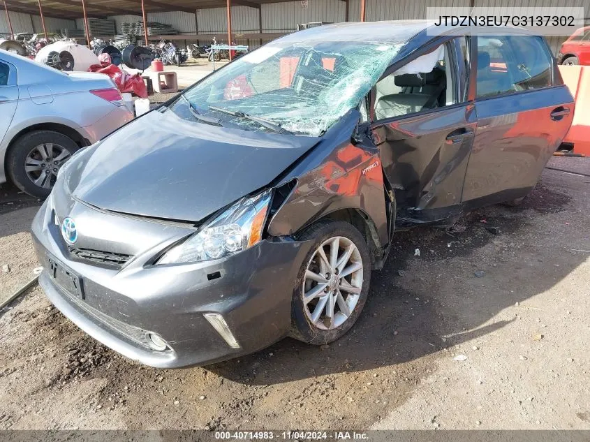 JTDZN3EU7C3137302 2012 Toyota Prius V Five