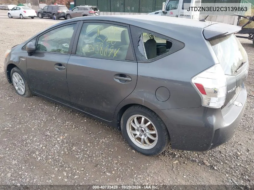 JTDZN3EU2C3139863 2012 Toyota Prius V Two