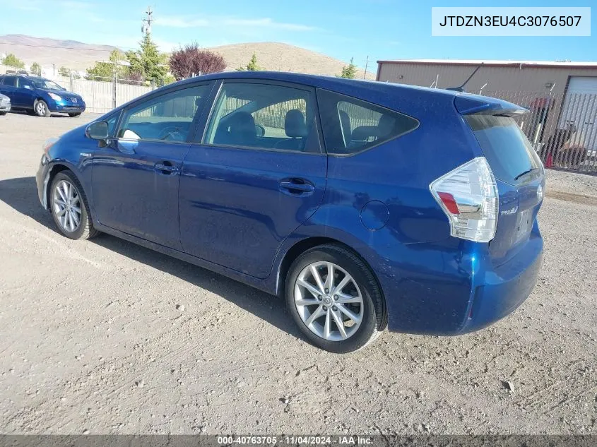 JTDZN3EU4C3076507 2012 Toyota Prius V Five