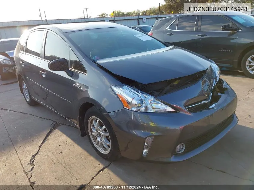 2012 Toyota Prius V Two VIN: JTDZN3EU7C3145948 Lot: 40789260