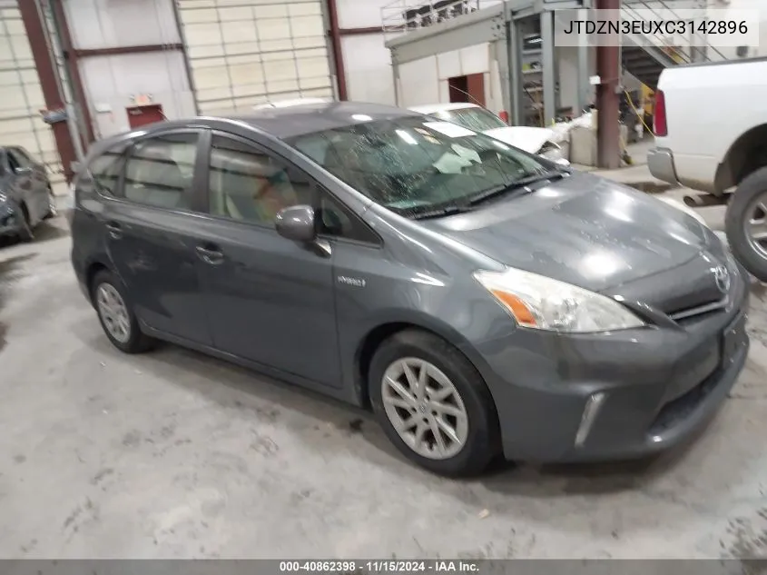 2012 Toyota Prius V Three VIN: JTDZN3EUXC3142896 Lot: 40862398