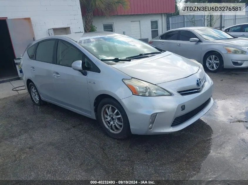 JTDZN3EU6D3276581 2013 Toyota Prius V Three