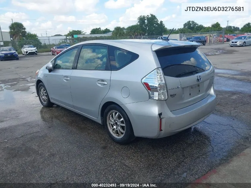 JTDZN3EU6D3276581 2013 Toyota Prius V Three