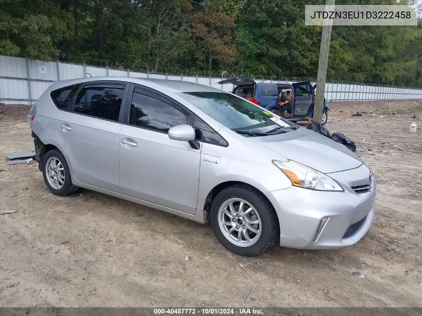 2013 Toyota Prius V Three VIN: JTDZN3EU1D3222458 Lot: 40457772