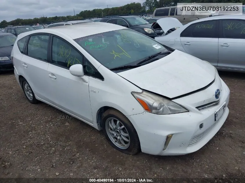 JTDZN3EU7D3192253 2013 Toyota Prius V Two