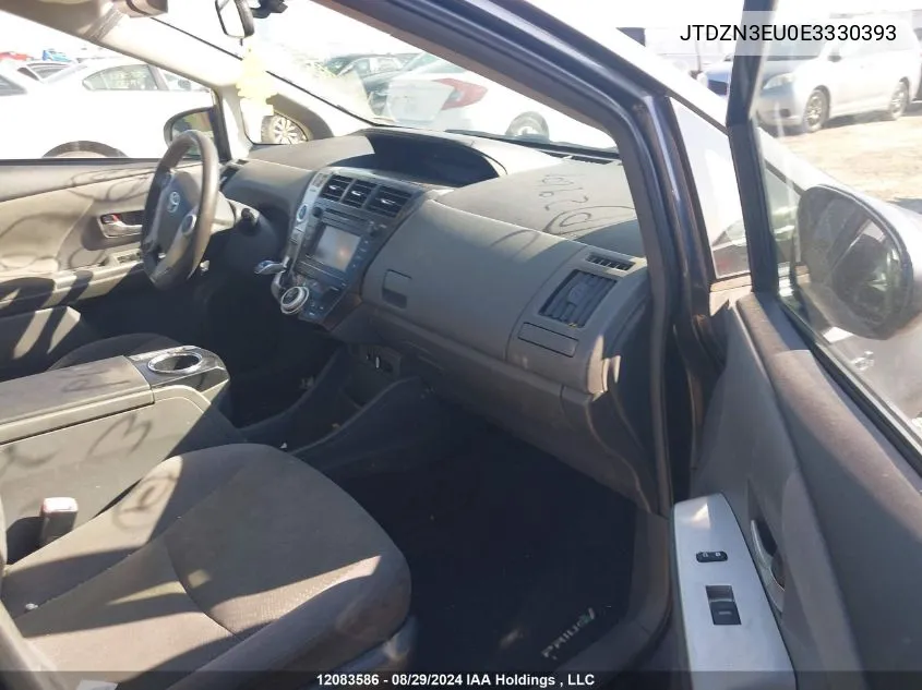 JTDZN3EU0E3330393 2014 Toyota Prius V