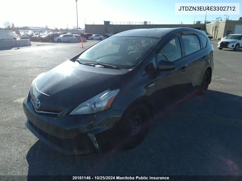 JTDZN3EU4E3302712 2014 Toyota Prius V