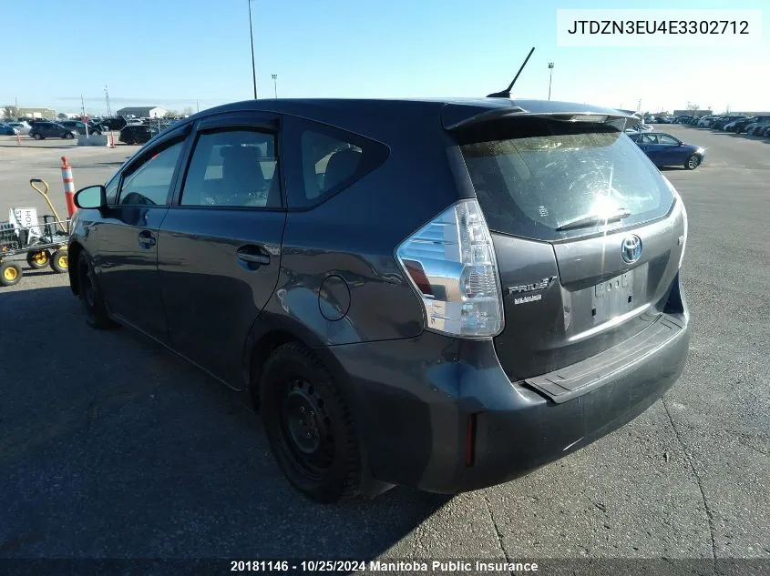 JTDZN3EU4E3302712 2014 Toyota Prius V