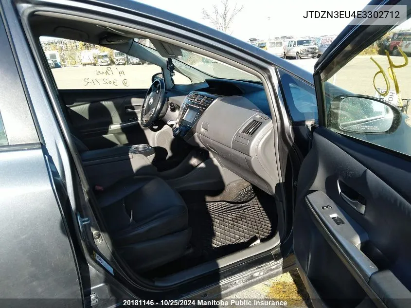 JTDZN3EU4E3302712 2014 Toyota Prius V