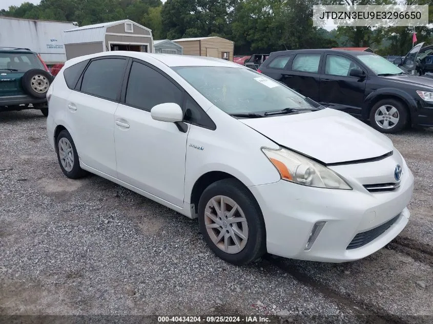 2014 Toyota Prius V Two VIN: JTDZN3EU9E3296650 Lot: 40434204