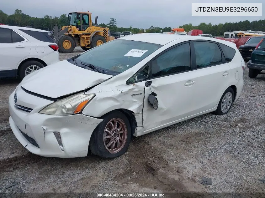 2014 Toyota Prius V Two VIN: JTDZN3EU9E3296650 Lot: 40434204