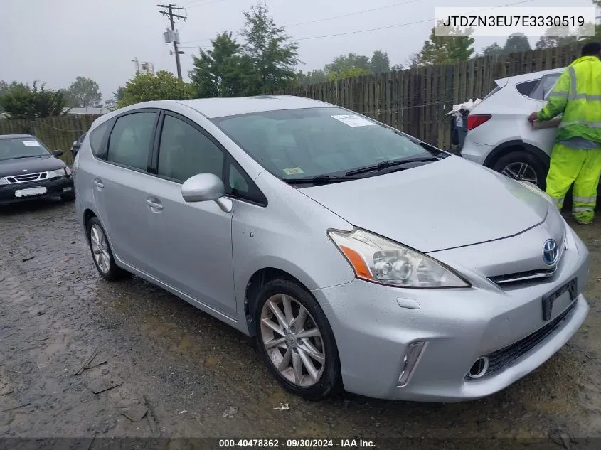 JTDZN3EU7E3330519 2014 Toyota Prius V Five