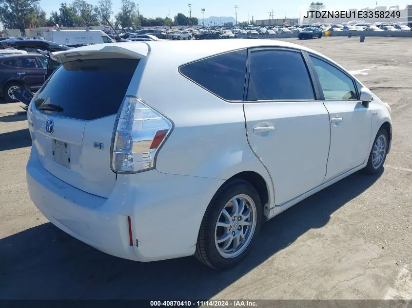 JTDZN3EU1E3358249 2014 Toyota Prius V Three