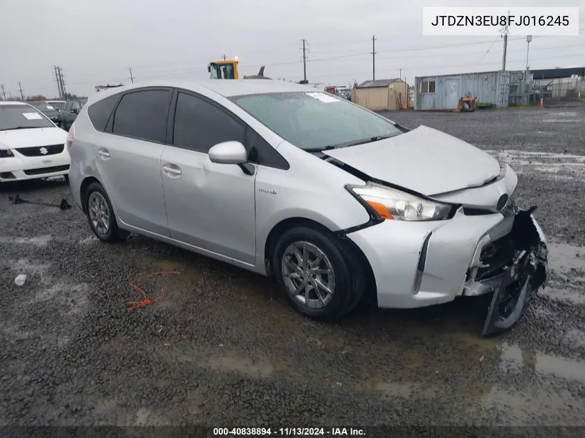 2015 Toyota Prius V Three VIN: JTDZN3EU8FJ016245 Lot: 40838894