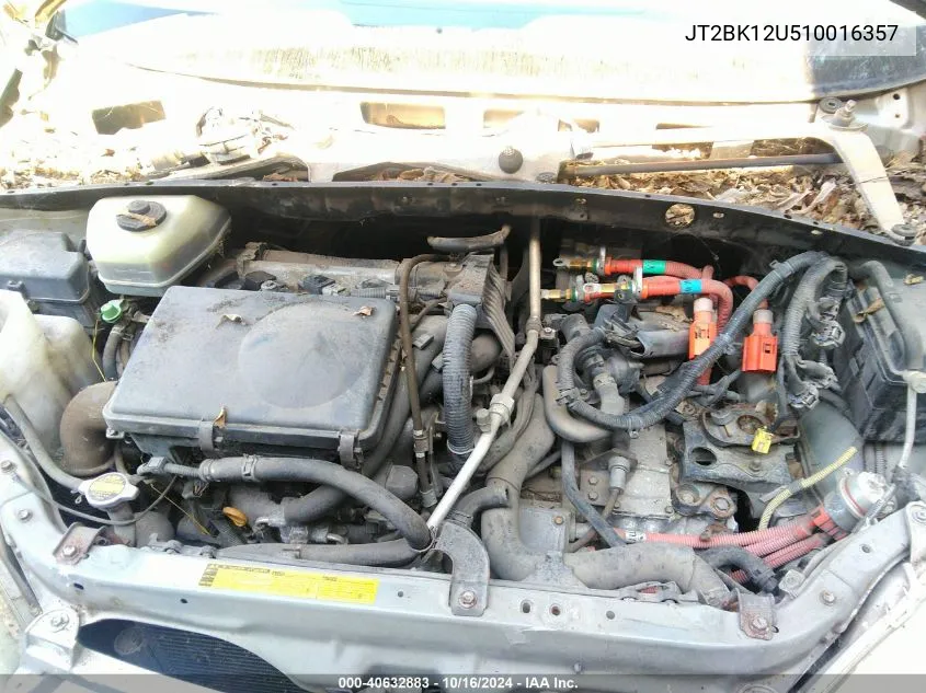 JT2BK12U510016357 2001 Toyota Prius