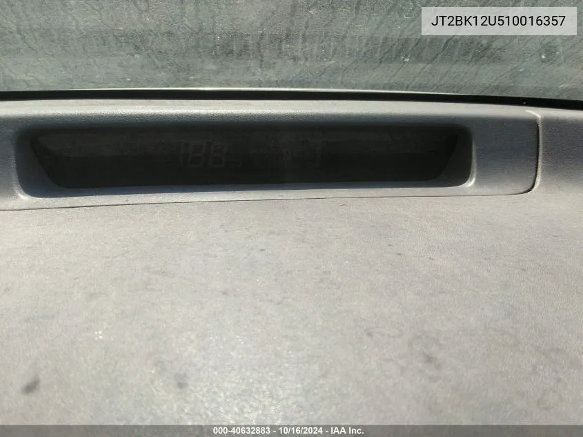 JT2BK12U510016357 2001 Toyota Prius